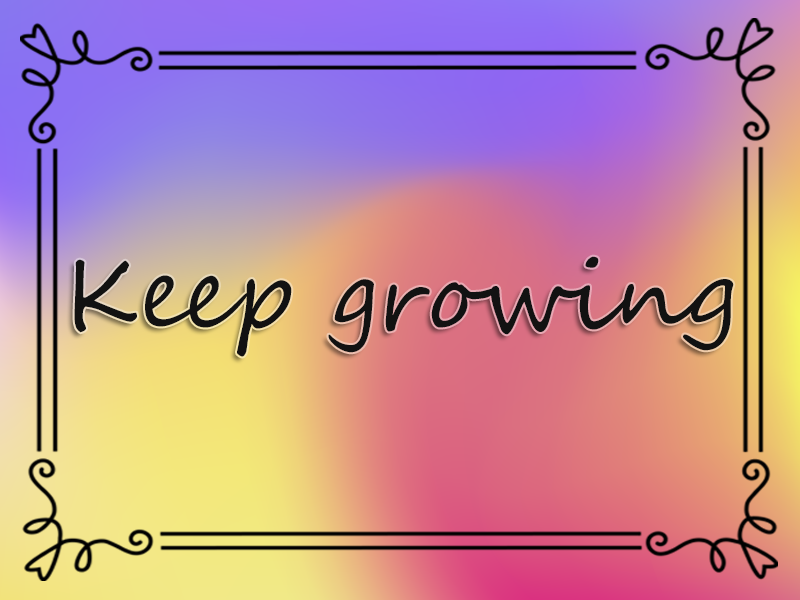 marriage advice: Keep Growing