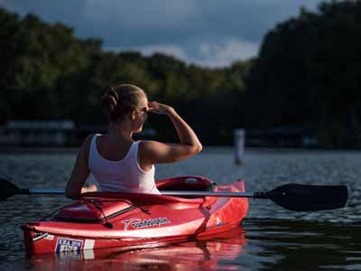 Kayaking date idea