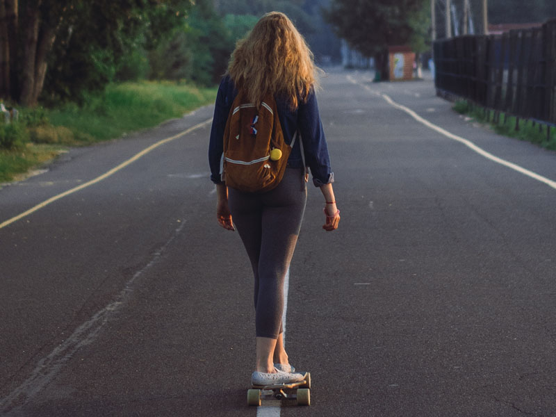 Skateboarding