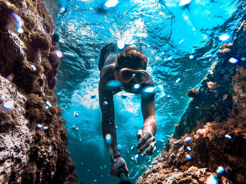 snorkling