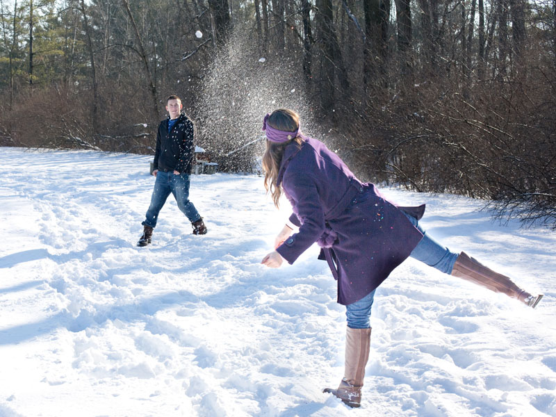 snowball fight