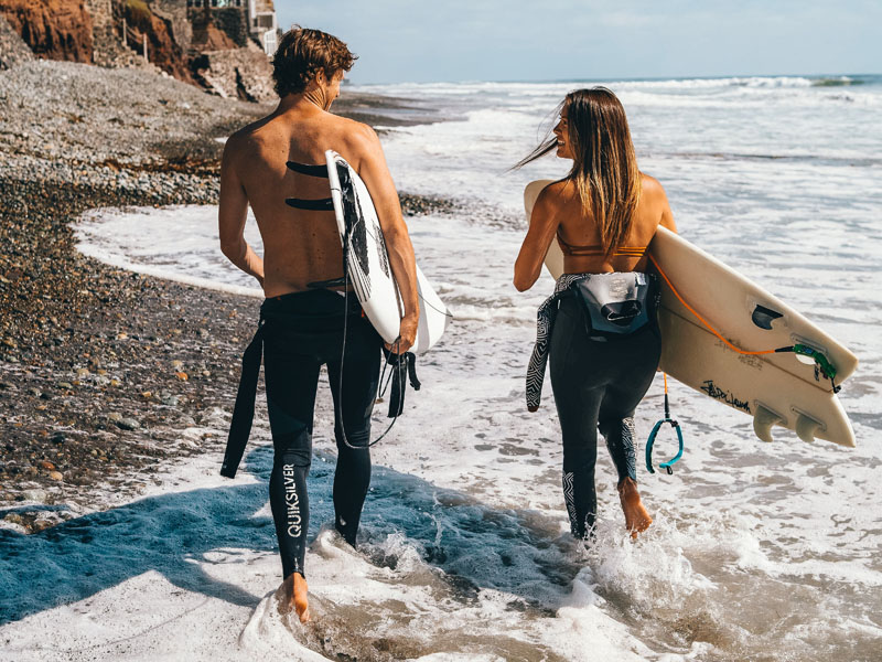 surfing