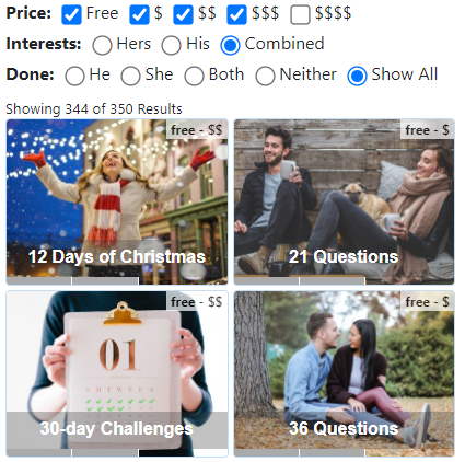 Date Night Planner